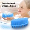 2-in-1 Multifunctional Silicone Bath Brush, Bath Tool, Hair Washing Brush, Bath Brush, Head Massage Brush, Body Cleaning Double-sided Bath Brush