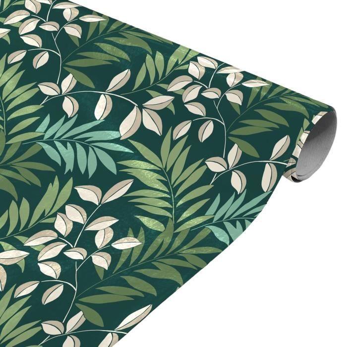 Nappe - Nelida - Vert - PVC - Largeur 140 cm - Longueur personnalisable jusqu'à 20 m