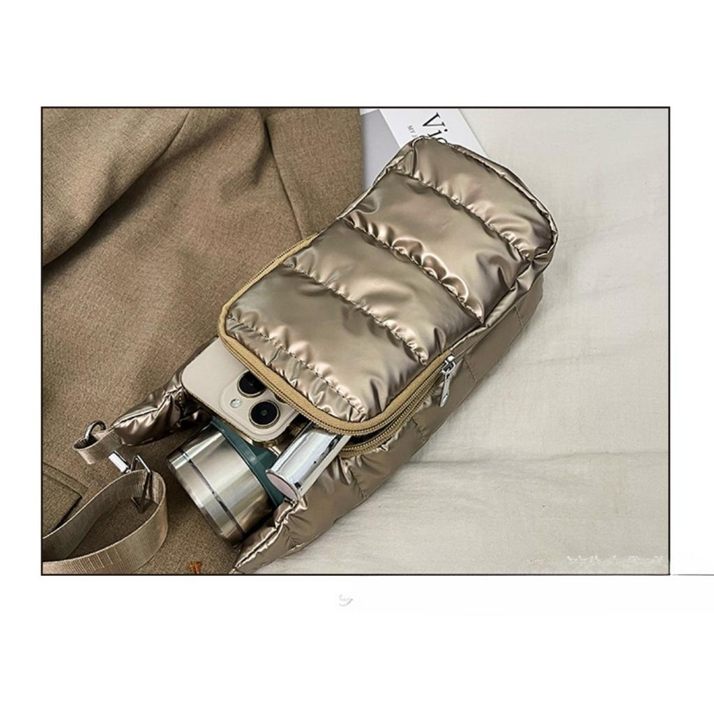 Портативный чехол для бутылки с пухом, Модный изоляционный чехол для чашки из пеноматериала, Многофункциональная сумка для защиты чайника, Водонепроницаемая сумка кроссбоди для улицы