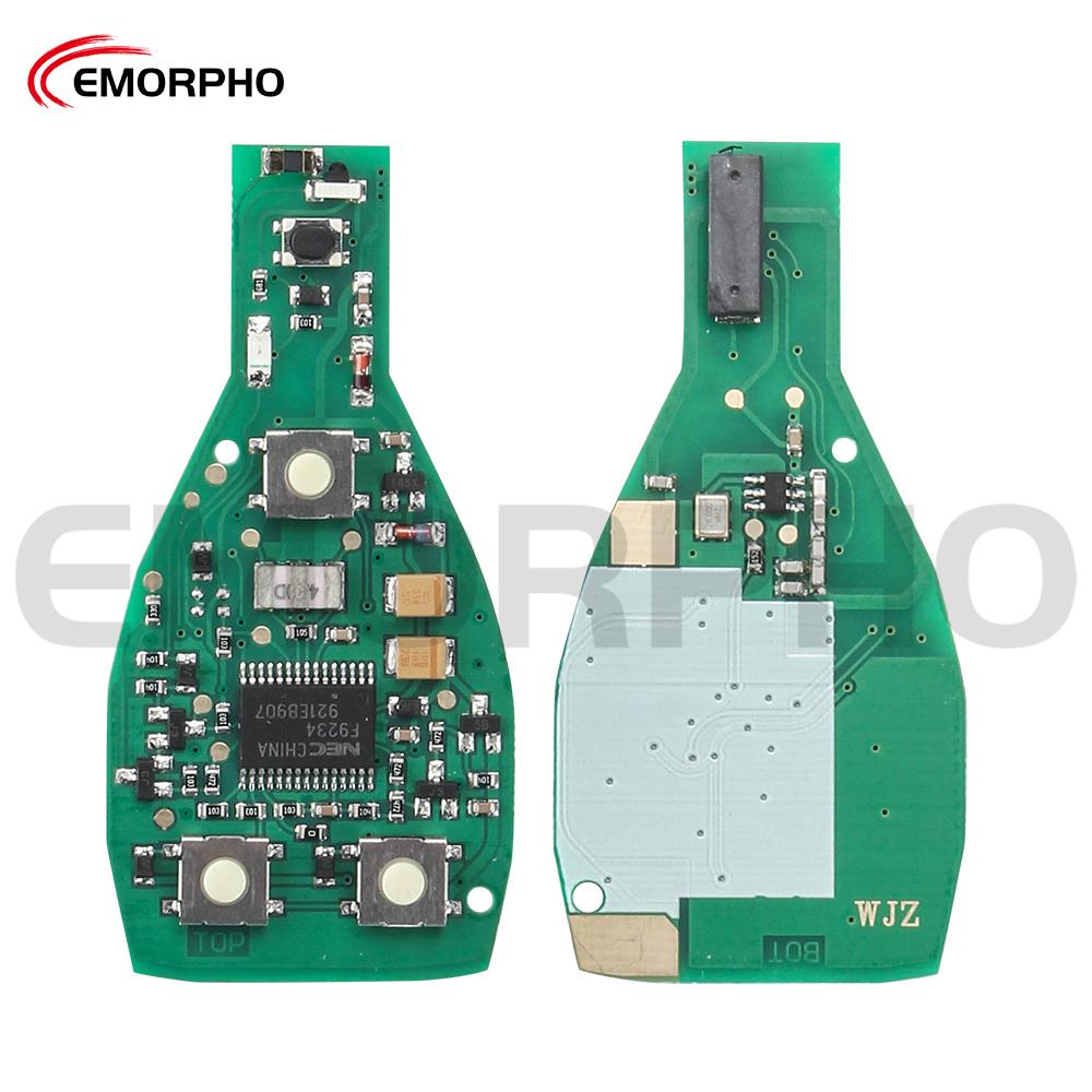 EMORPHO Умный ключ от машины с 3 кнопками 315 433 МГц Fsk Для 2000 - 2010 2000+ Mercedes Benz A C E S Class Sprinter Viano Vito BGA Чип