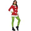 Monster 3D Print Women Jumpsuit Xmas Carnival Fancy Party Cosplay Costume Bodysuit Adults Christmas Onesie Outfits