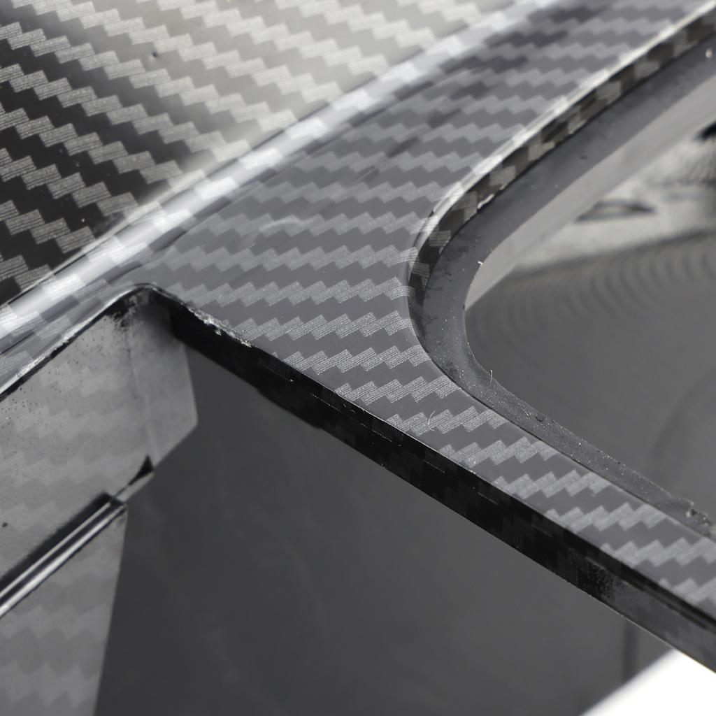 Car Center Console Trim 1J1863201D For VW Golf Jetta Carbon Fiber Pattern