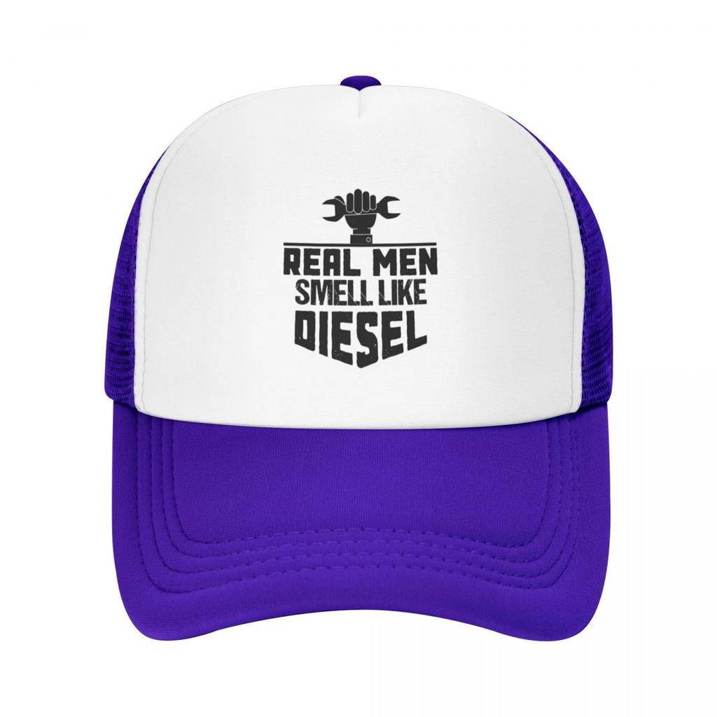 Real Unisex Smell Like Diesel, Diesel Mechanic, Trucker Baseball Cap Beach Hat Golf Wear Girl'S Hats Unisex'S