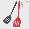 Силиконовая антипригарная жаропрочная лопатка для плоских сковородок