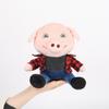 John Pork Plush Pig Doll With Short Plush Material For Home Decor And Gift