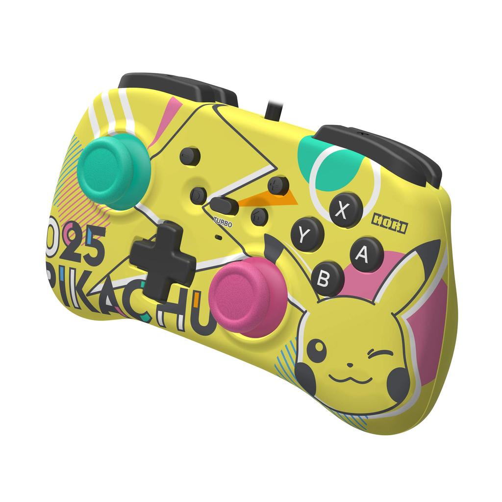 Лицензированный Horipad Mini для Nintendo Switch Pikachu Switch [продукт Nintendo] [совместимый с Nintendo]