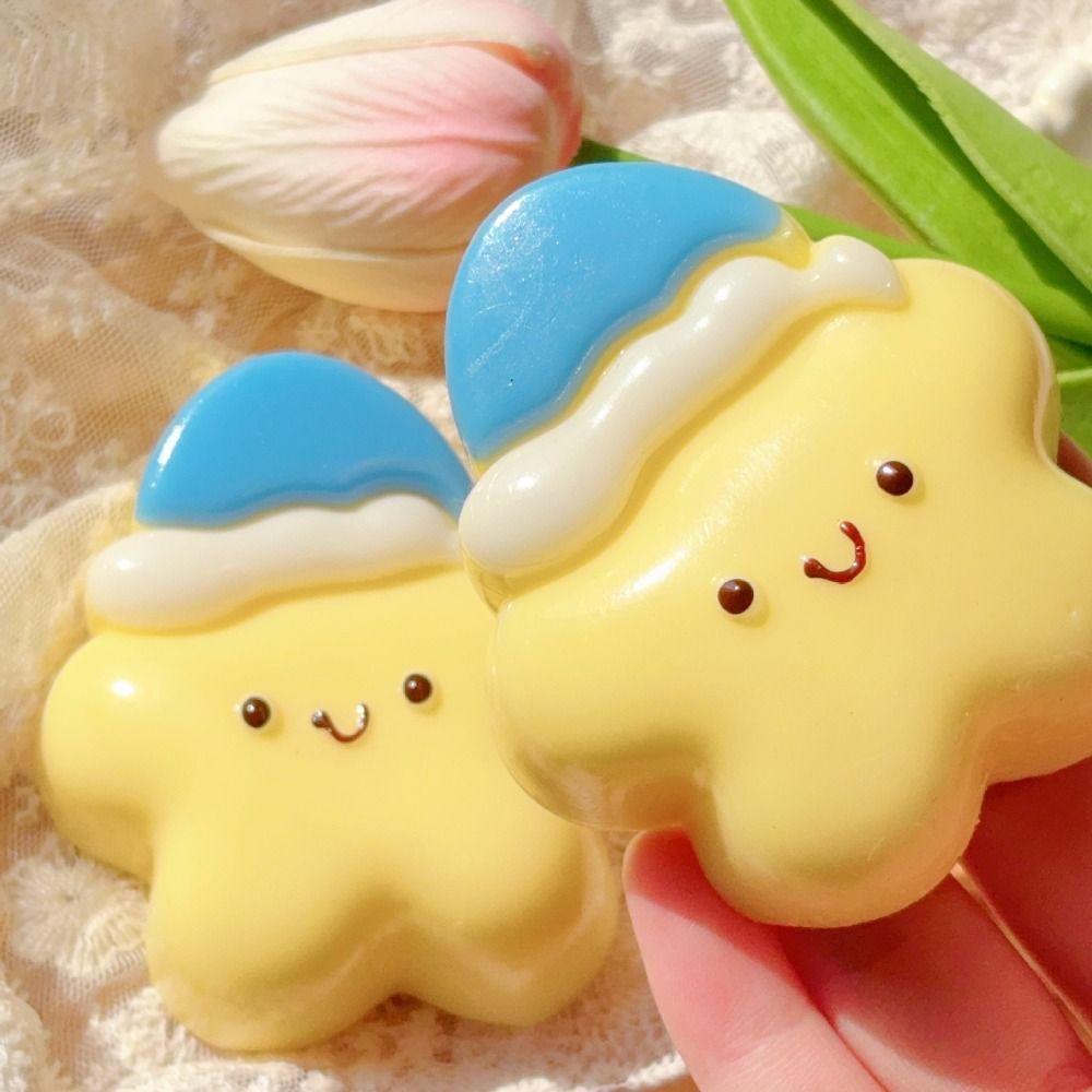 Funny Design Slow Rising Squeeze Star Shape Fidget Toys Portable Squishy Stress Relief  Relaxation