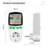 Digital Power Meter LCD Backlight Energy Meter Wattmeter Wattage Electricity Kwh  Outlet Power Analyzer EU US UK AU FR Plug