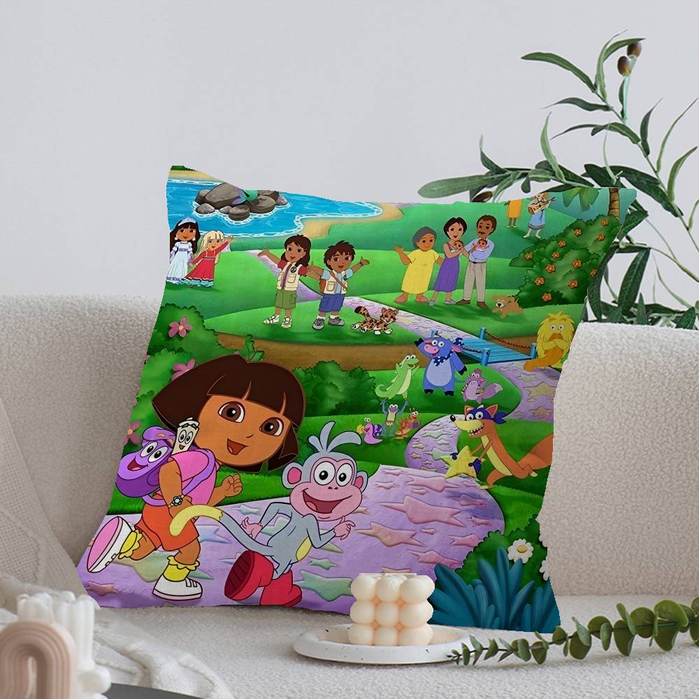 DDora the EExplore Pillow Gift Home Office Decoration Pillow Bedroom Sofa Car Cushion CoverPillow Case