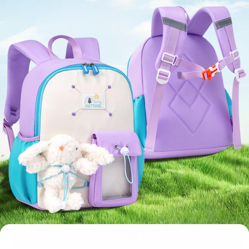 Рюкзак Sesame Baby New Kindergarten с мультяшным дизайном для мальчиков и девочек, легкая милая мини-сумка для малышей