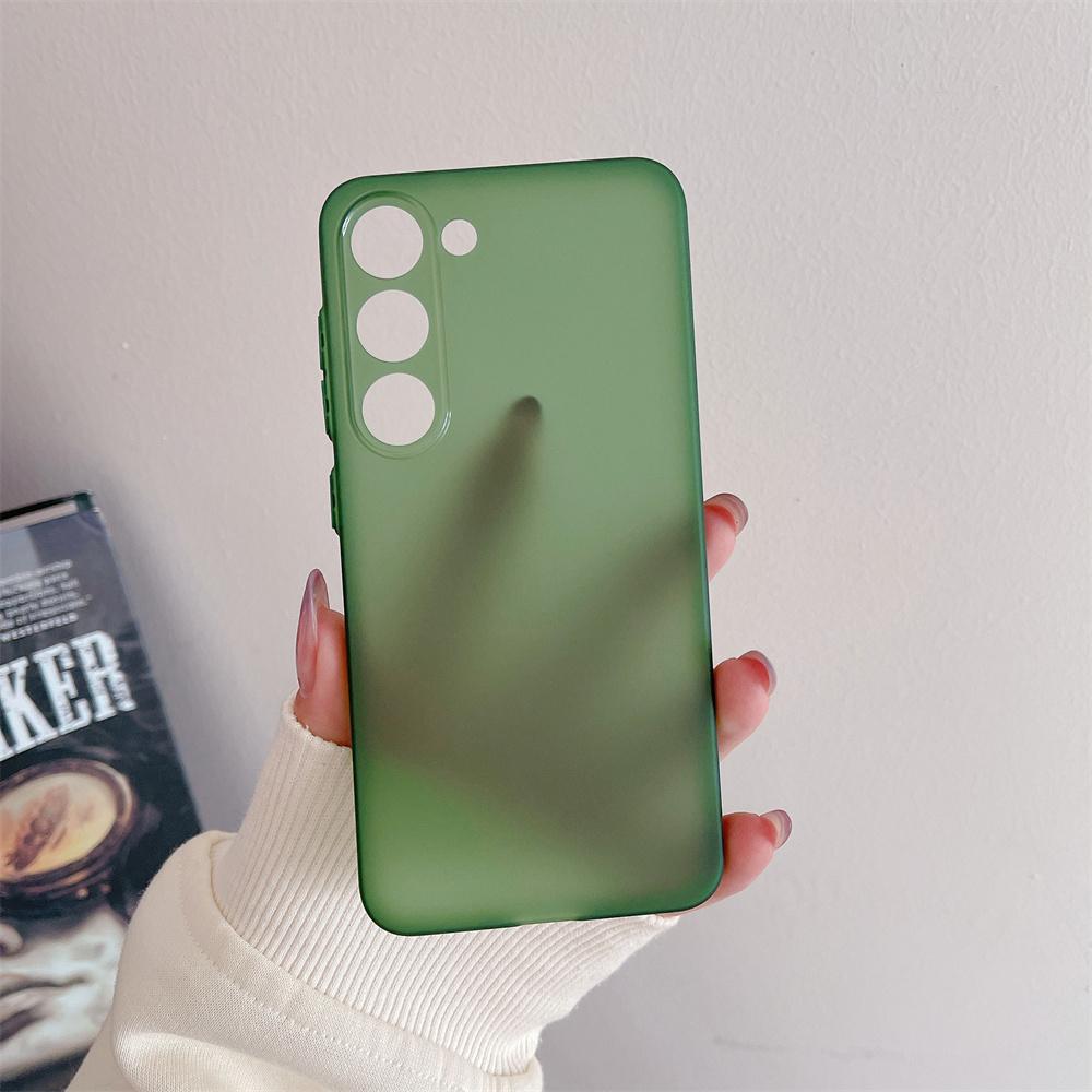 Ультратонкий Мягкий ПП Чехол Для Samsung Galaxy S25 S24 S23 FE S22 Ultra S21 Plus Note 20 Ultra A54 A73 A14 Матовый Полупрозрачный Чехол