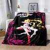 2026 new cartoon S-Sailor M-Moon flannel printed soft blanket sofa bed cover oversized office hotel airplane travel gift blanket