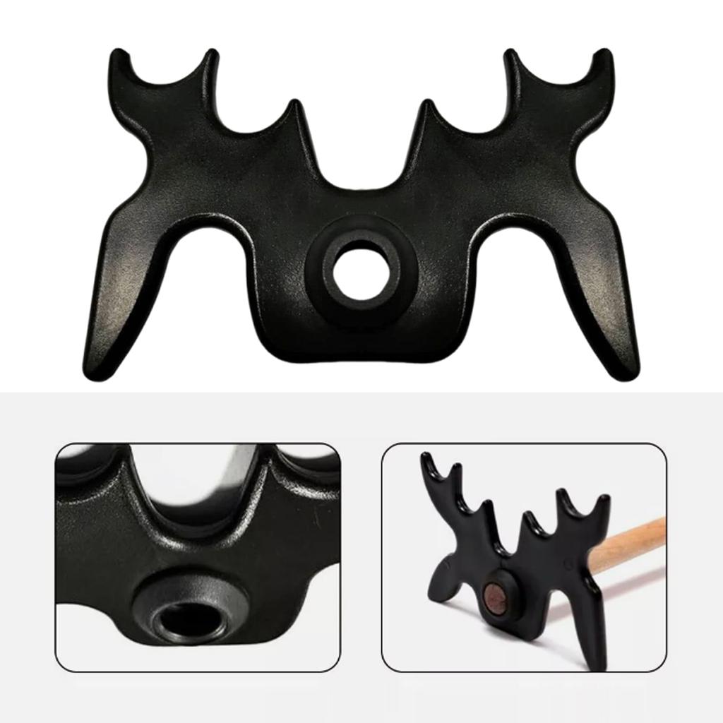 Пластиковая насадка-мостик для кия для пула, насадка-мостик с прорезью, портативный мостик Mooseheads, долговечная насадка-мостик, подставка для кия для бильярда