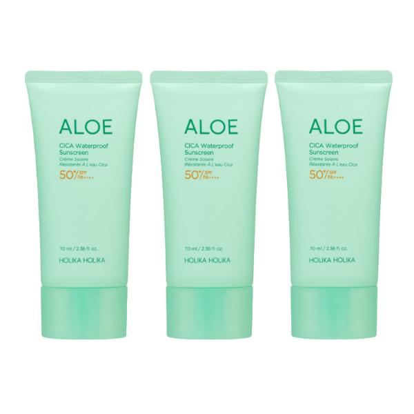 HOLIKA HOLIKA Водостойкий солнцезащитный крем Aloe Cica 70 мл / 2,36 жидких унций. (3 варианта)
