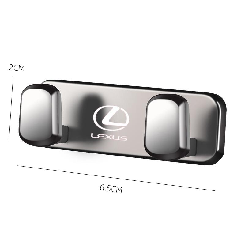 2026 Hot Interior Stickers Car Zinc Alloy Storage Hooks Interior Organize Tools Accessories For Lexus ES300 RX330 RX300 GS300 IS