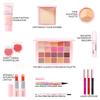 POPFEEL Favorites Makeup Must Have Gift Box Full Face Cosmetic Set Eyeshadow Palette Liquid Foundation Holiday Gift for Women