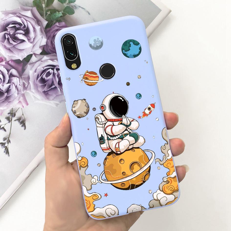 For Xiaomi Redmi 7 7A Case Luxury Marble Landscape Bumper Soft Silicone Back Cover For Xiaomi Redmi Note 7 Pro Note7 Phone Cases