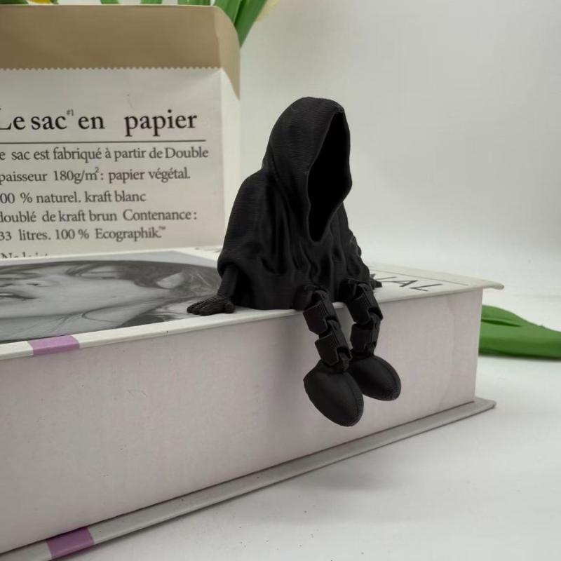 Статуэтка Призрака Орнамент Безликий Призрак 3D-печать Готическая Статуя Смерти Украшение для Дома