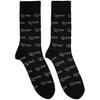 Queen Unisex Adult Repeat Logo Socks