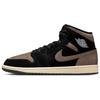 Мужские Air Jordan 1 Mid SE Черный Светло-Дикий Манго Оливково-Серый IB7110-002