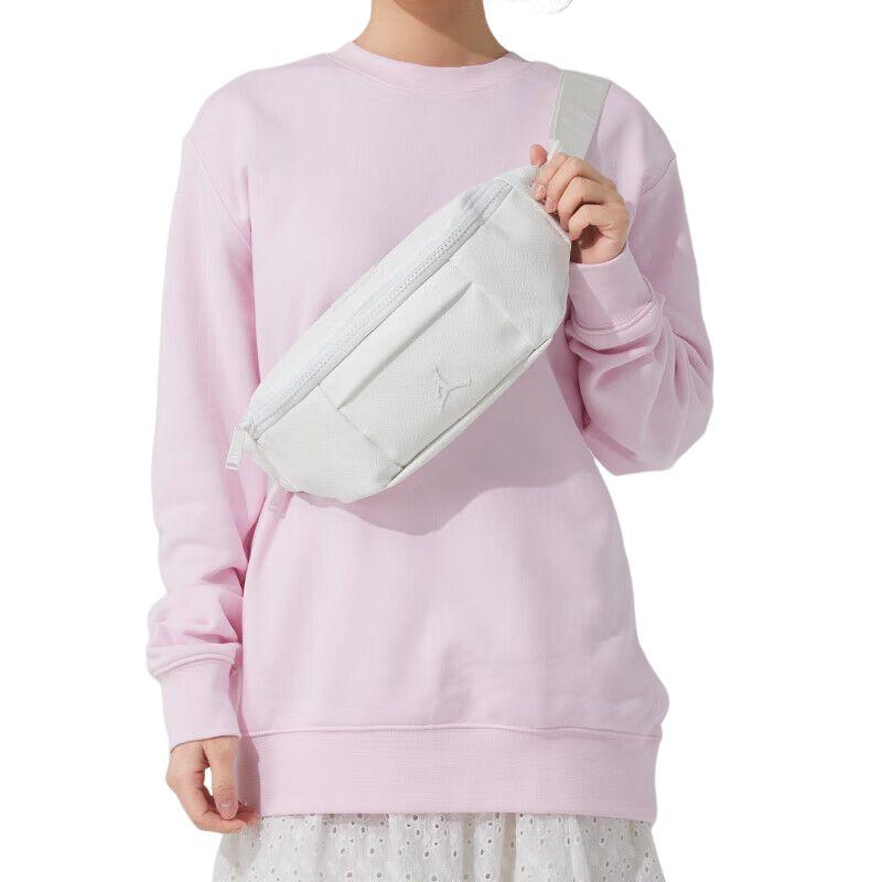 New Jordan Fabric Fanny Pack Unisex White JD2523113AD-001