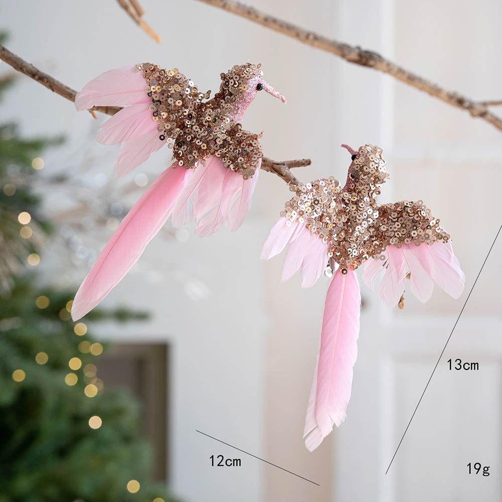 Realistic Simulation Bird Decor Simulate Christmas Tree Decoration Home Decor