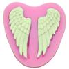 New Sweet Fairy Angel Wings Silicone Baker Sugar Cake Embossing Craft Fondant Mould Maker