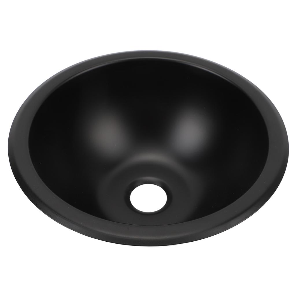 9 X 4 дюйма Раковина из нержавеющей стали 304 Круглая Легко чистить Сливное отверстие 40 мм Раковина для мытья рук для RV Кемпера Лодки Каравана