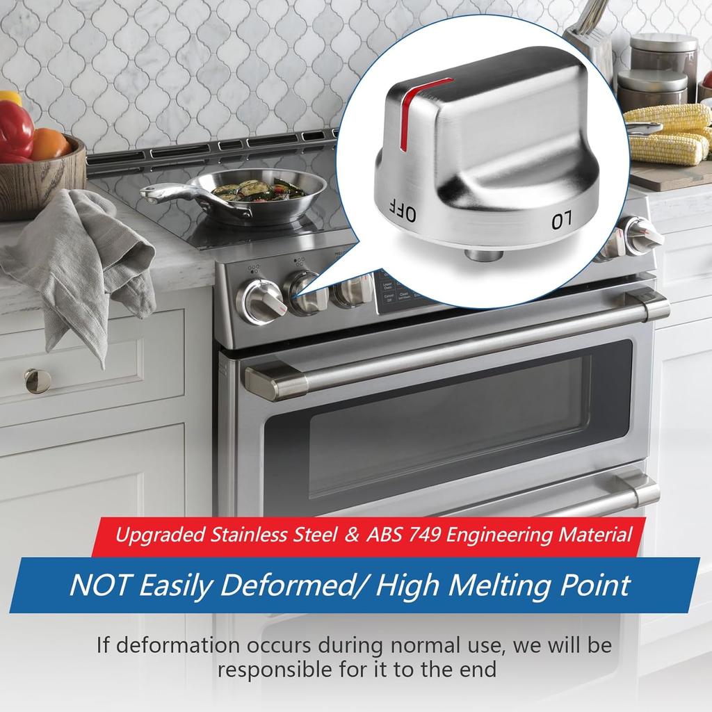 DG94-02141A для ручек газовой плиты Samsung, DG94-02141 Замена ручки плиты для детали Samsung DG94-02141D AP7012782 PS16554212, Подходит к номеру плиты