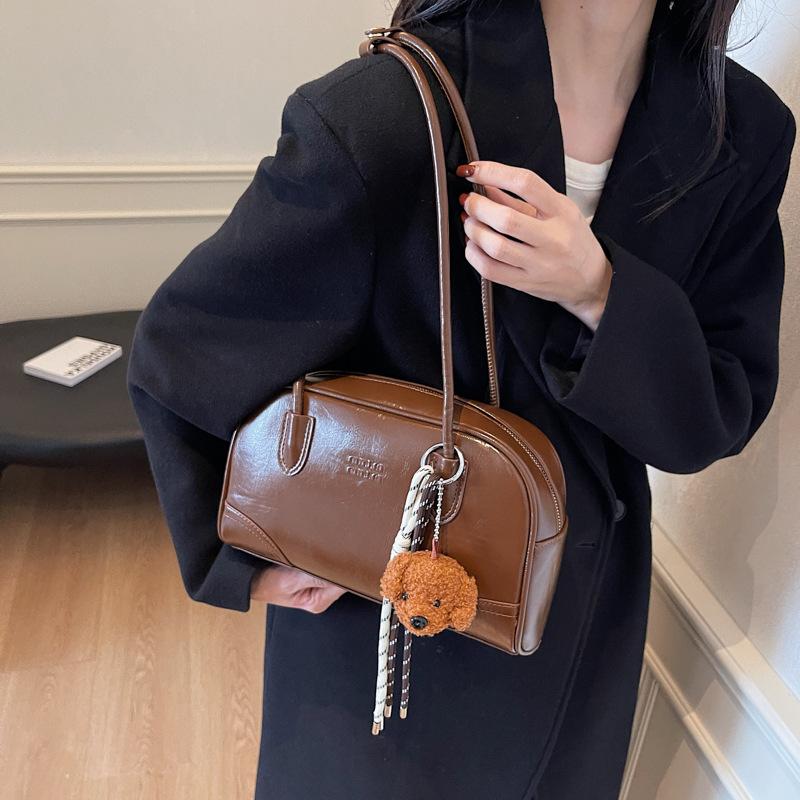 Сумка в стиле ретро. Сумка для боулинга, носимая вручную. Универсальная сумка через плечо.