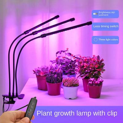 Полноспектральный светодиодный светильник для выращивания растений USB Фитолампа Полноспектральная фитолампа с управлением Фитолампа для растений Рассада Цветок Дом Палатка