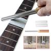 Guitar Fret Crowning File Mini Guitar Fret End Dressing File Wood Handle Luthier Repair Tool for Guitar Bass Ukulele Banjo