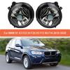 Сборка противотуманной фары для BMW X1 X3 F25 X4 F26 X5 F15 X6 F16 2010 2011 2012 Передний бампер Противотуманная фара 63177238787 63177238788
