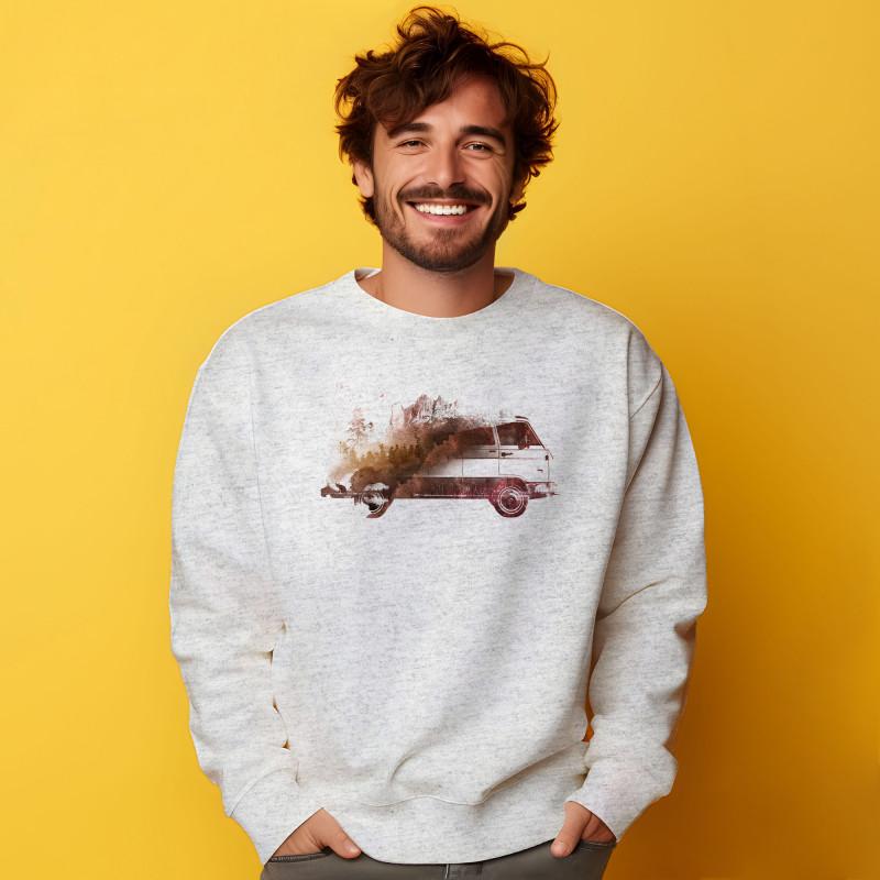 Мужской свитшот - BACK HOME