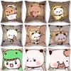 Cute Bear Pillowcase Car Ornaments Office Living Room Home Pillowcase
