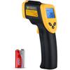 Digital Laser Infrared Thermometer -50 To +550°C, IR Pyrometer Non-Contact Temperature Meter, LCD Lighting (Not for Human)