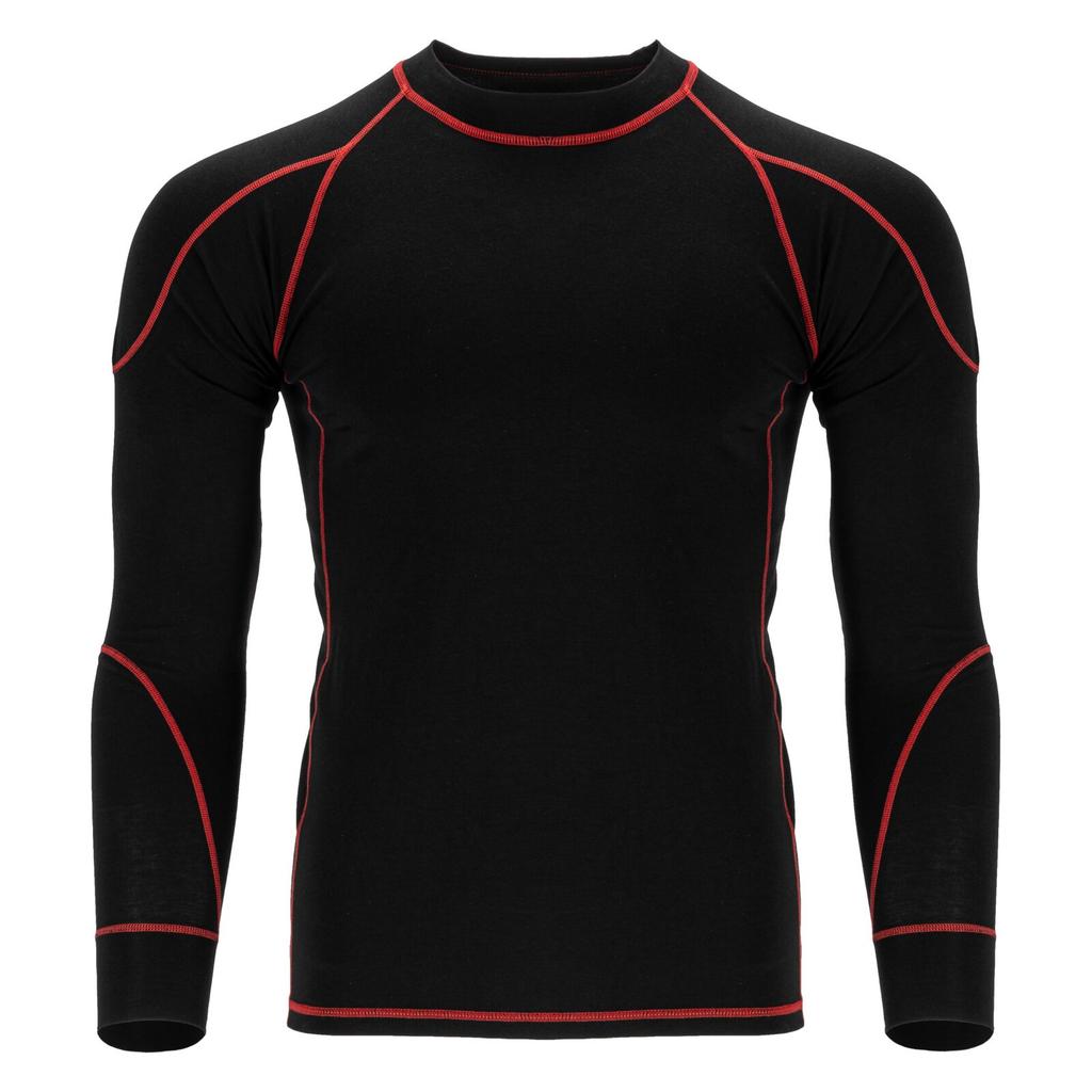 Long Sleeve Tencel T-Shirt Black, "2Xl/3Xl, Ce, Lahti