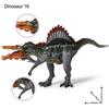 34style Prehistoric Dinosaurs World Pterodactyl Tyrannosaurus Animals Model Action Figures PVC Dinosaur Mouth Can Open and Close For Kids Gift