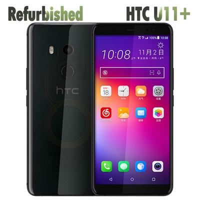 Восстановленный HTC U11+ 6,0" 4 ГБ ОЗУ 64 ГБ ПЗУ Мобильный телефон с одной SIM/двумя SIM