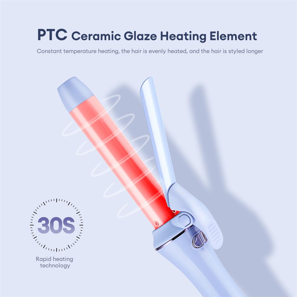 28 мм автоматические щипцы для завивки волос керамические электрические щипцы для завивки с быстрым нагревом и регулируемой температурой для укладки волос