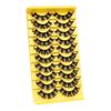 Eyelashes 3D Effect Realistic Curled Russian Volume Eyelashes Makeup Prop Daily Life