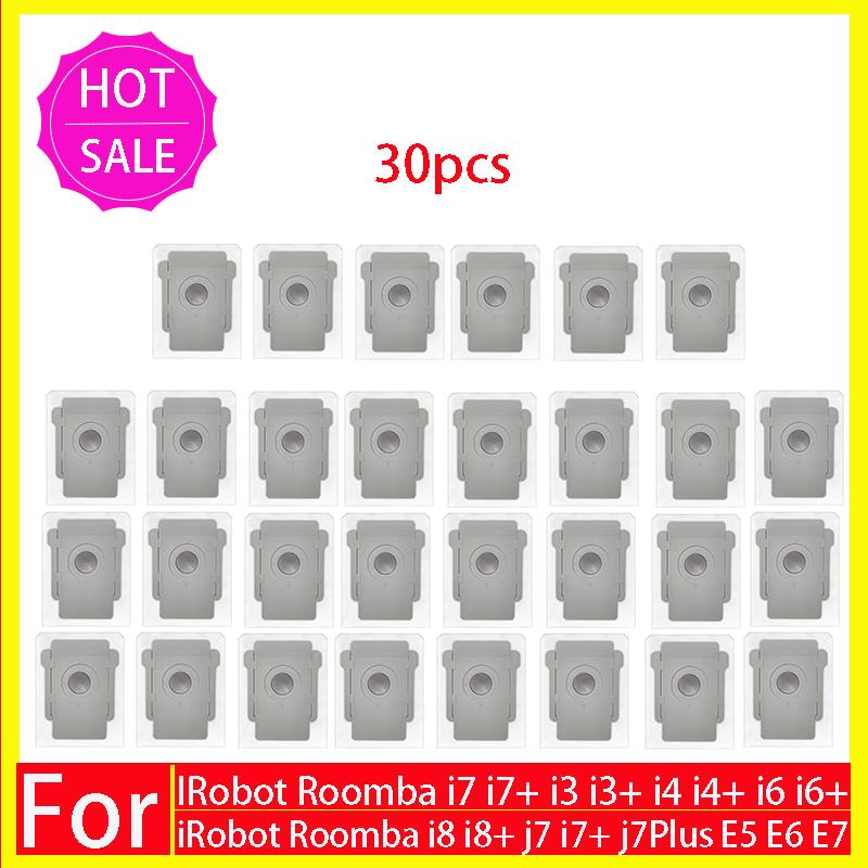 Мешки для пыли для iRobot Roomba i3 i4 i5 i5+ i7 i7+ E5 E6 E7 i3+ i4+ i6+ i8+ j6+ S9+ j7+ j8+ j9+ Аксессуары Сменные мешки для пыли