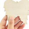 20pcs Wooden Angel Wings Silhouette Mixed Color Diy Handmade Ornament With Lanyard For Holiday Decoration, Elegance Wing Design