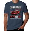Футболка Challenger SRT Hellcat быстросохнущая эстетичная одежда футболка мужская