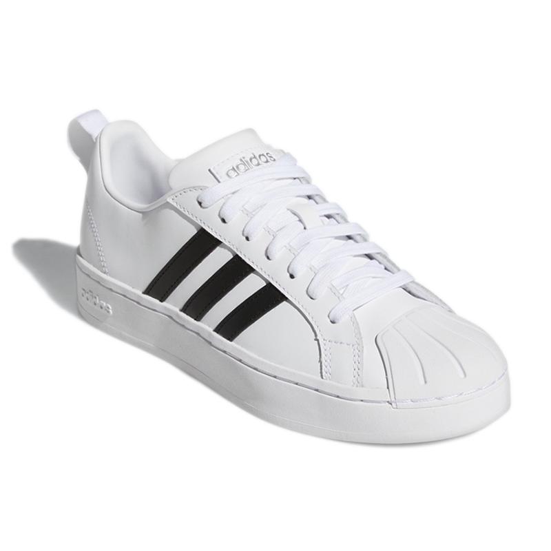adidas Женские кроссовки Streetcheck Cloudfoam Court Low 'Белый Черный' GW5493