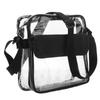 Transparent Single Shoulder Bag Travel Storage Shopping Bag Shoulder Crossbody Bag for Women