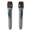 УВЧ Беспроводная Ручная Микрофонная Система 1 на 2 - Динамический Беспроводной Микрофон для Пения на Открытом Воздухе, Дома и Многого Другого