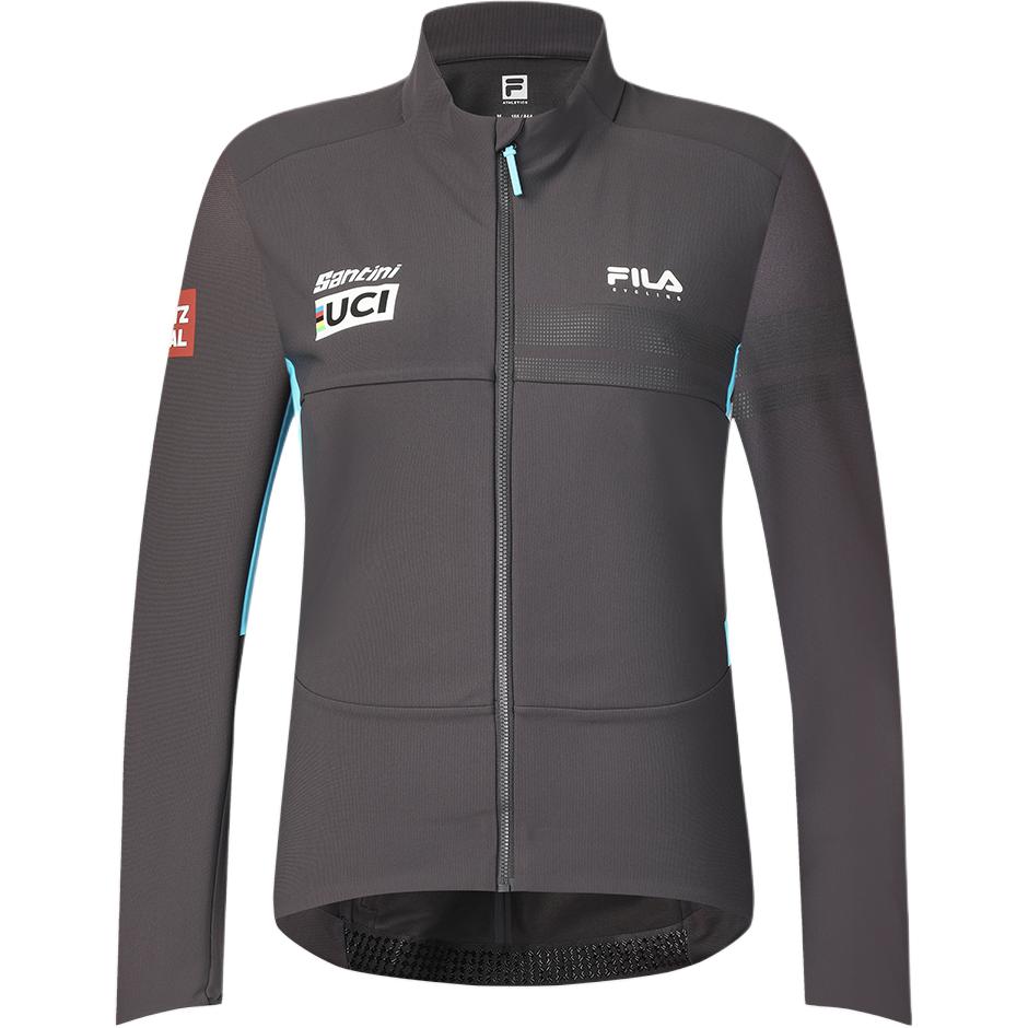 Fila Cycling Series Solid Color Fashion Comfortable Stand Collar Jacket Women Jackets Gray A11W448502F-DY
