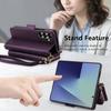 WEFOR Кошелек-чехол через плечо для Samsung Galaxy Z Fold 7 6 5 4 3 с блокировкой RFID, на молнии, с откидной крышкой, держателем для карт, подставкой, кошелек