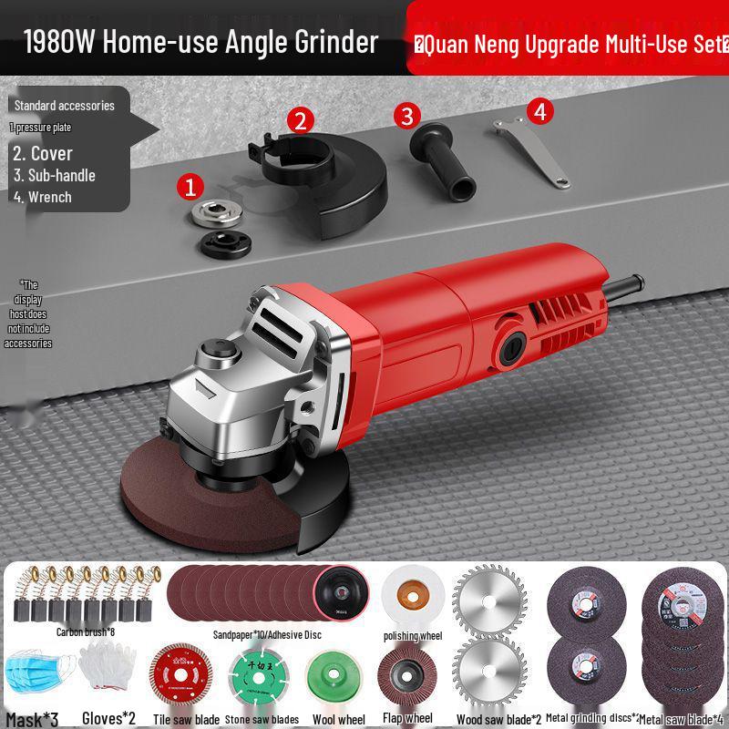 Многофункциональная угловая шлифмашина и полировальная машина для бытового использования